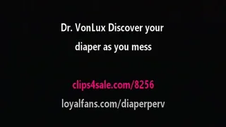 Diaper Lover Audio Dr VonLux Discovers your diapers & messing shame