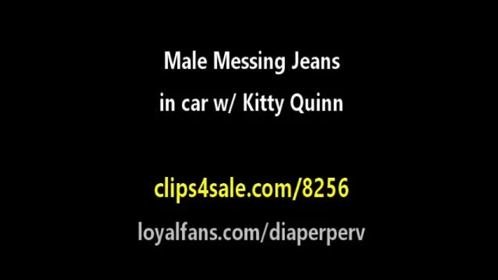 Male Desperation Audio Wetting & Messing pants in Car with Kitty Quinn