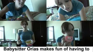 INEEDAMOMMY - Orias is mean AB babysitter, makes fun of ABDL