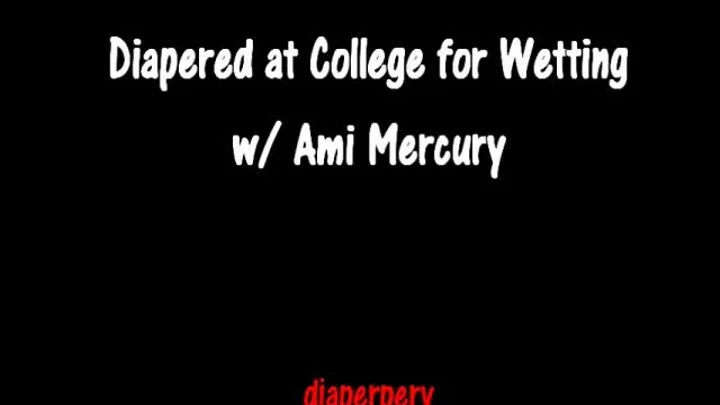 ABDL Audio College Councilor Ami Mercury diapers you so humiliating