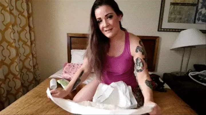 Diaper Lover Whitney Morgan pegs you through hole in diapers