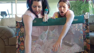 adultbabygirl- Raven and Candi play session