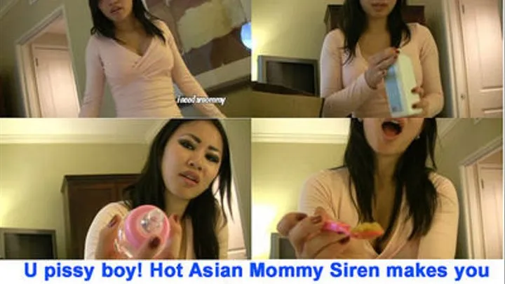 INEEDAMOMMY - Asian Step-Mommie Diaper Punishes you ABDL