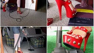 vacuum cleaning - a plateau high heel show