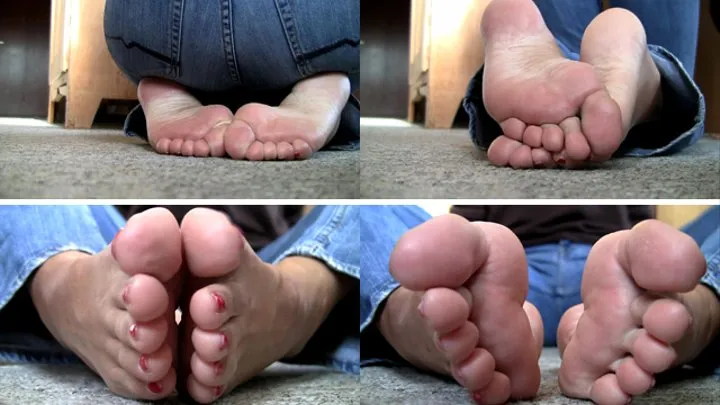 Annies soles and toes... close ups