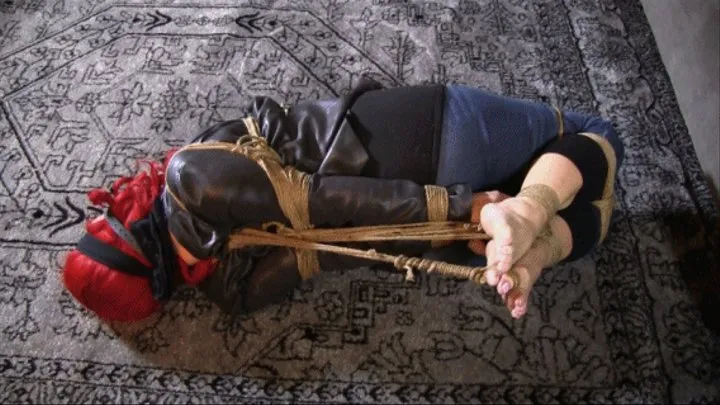 She wanted a foot rub, she got her toes tied & a hogtied instead