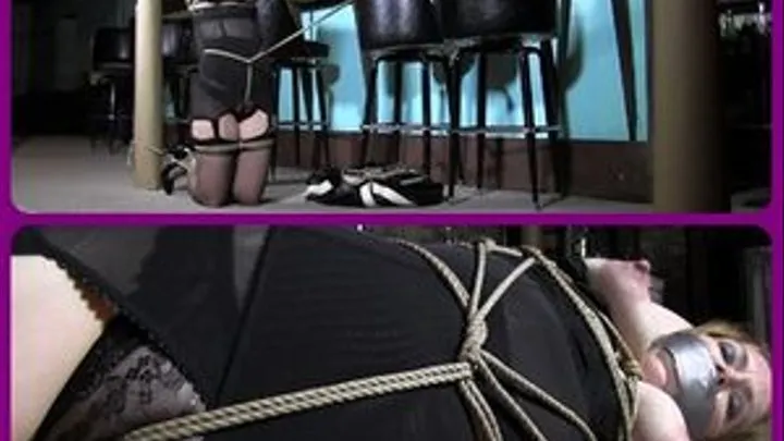 zk: Some serious hazing at the bondage bar (struggle in )