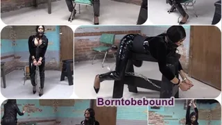 Pretty PVC domme getting dominated (part 1 of 2)