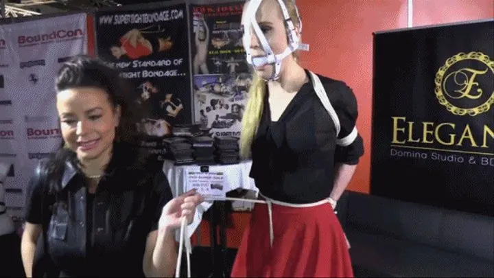 Meeting and abandoning the lovely Ariel Andersson at Boundcon