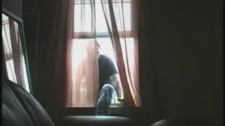 Two roommates tied up and gagged by a home invader