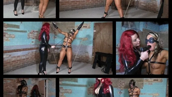 Trained to be sold off as a pretty pony girl... same clip as below NO strap on