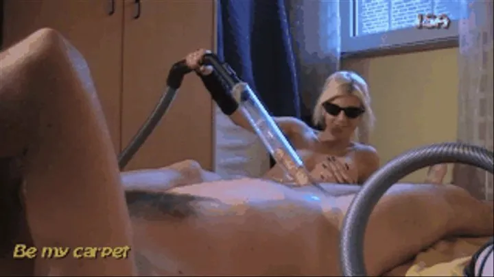 Isa vacuumjob with crystal tube until cum