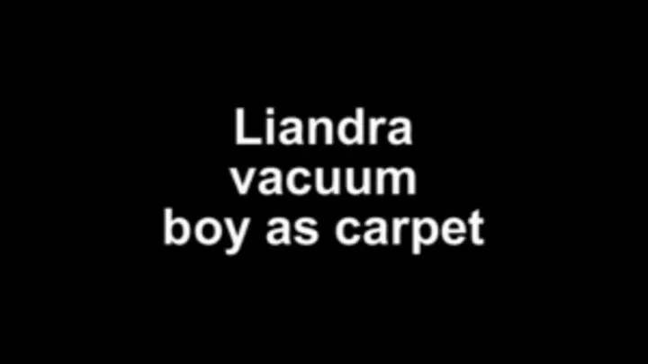 Liandra vacuum boy as carpet