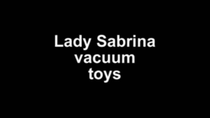 Lady Sabrina vacuum toys