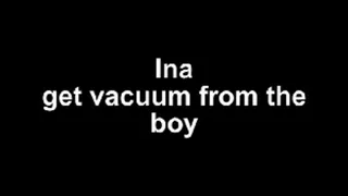 Ina get vauumed from the boy