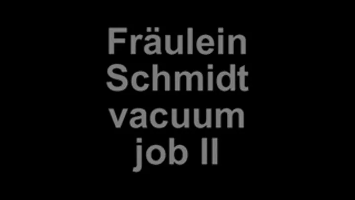 Fräulein Schmidt vacuum the guy cumshoot