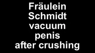 Fräulein Schmidt vacuum penis after crushing