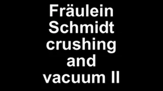 Fräulein Schmidt crushing and vacuuming part II