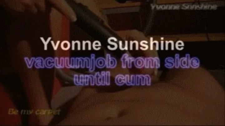 Yvonne sunshine vacuumjob from side ...until cum!!!!