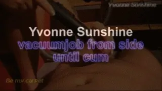 Yvonne sunshine vacuumjob from side ...until cum!!!!