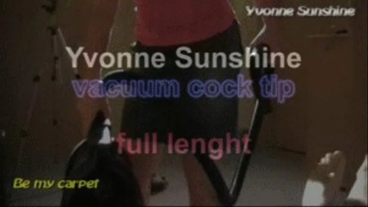Yvonne sunshine vacuum cock tip ** lenght***