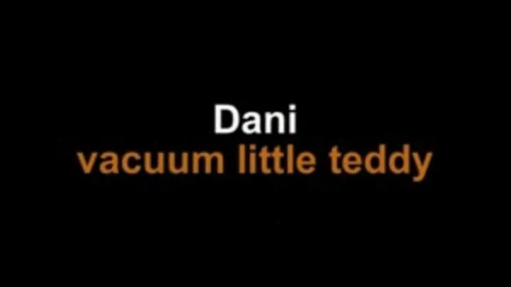 Dani vacuum little teddy