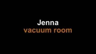 Jenna vacuum room