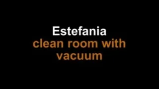 Estefania clean room with vacuum