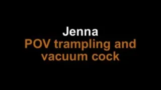 Jenna POV vacuum and trampling