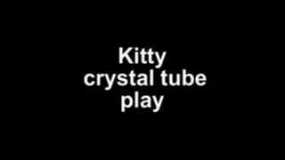 Kitty crystal tube play