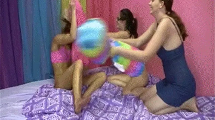 Three Babes Orgasm Denial