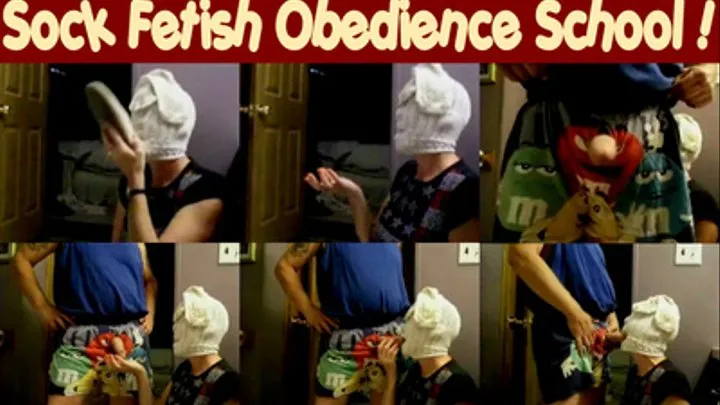 Sock Fetish Obedience School part 6 of 8