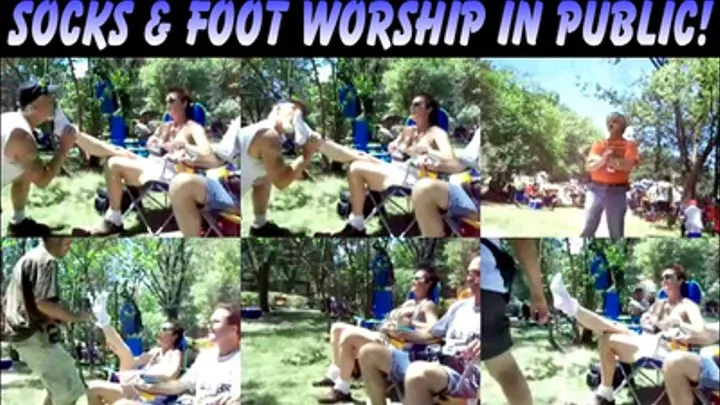 Socks & Foot Worship in Public part 5