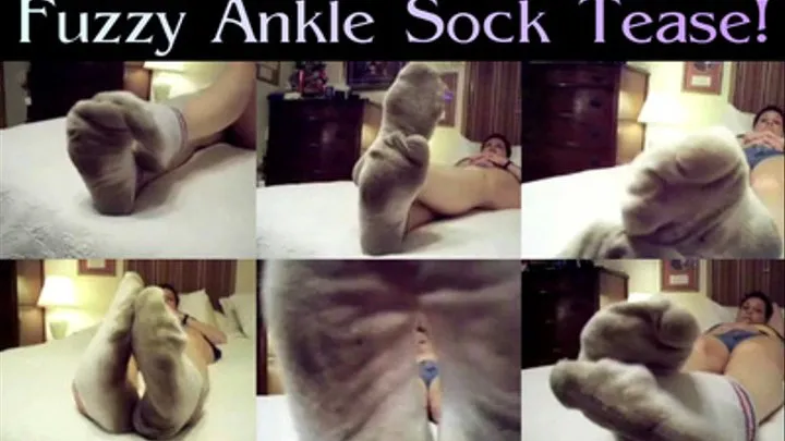 Fuzzy Ankle Socks Tease 06-07 part 2