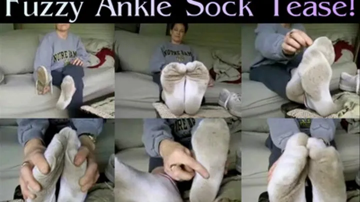 Fuzzy Ankle Socks Tease 06-07 part 1