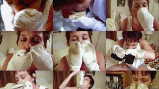 Smelling Socks on Hands!