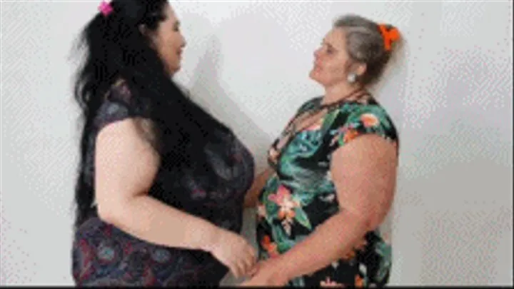 BBW HOT PASSIONATE KISSING - JOYCE HOUSTON VS HERMINIA DELPHIN - NEW KC 2018 - FULL VERSION