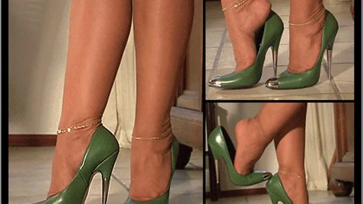 Tight New 5,5inch Stilettos - The Last 30Minutes Of 60 Painful Minutes