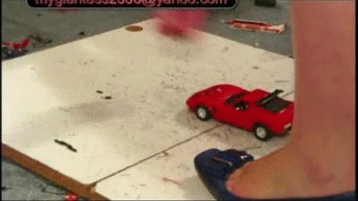 Stomp Session IIMMX . Giantess Jett. Lamborghini, Ferrari & Porsche. Cars B