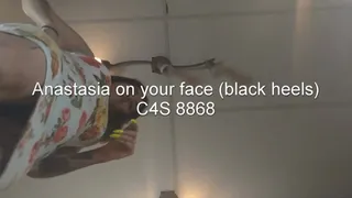 Anastasia on your face (black heels)