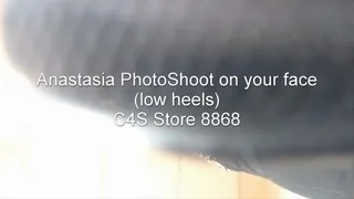 Anastasia PhotoShoot on your face (low heels)