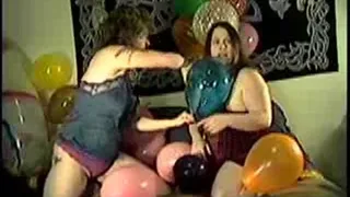 Lesbians with Balloons-Part 2  Large