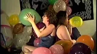 Lesbians with Balloons- Small