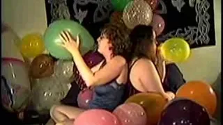 Lesbians with Balloons- Medium