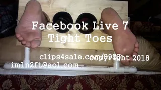 Facebook Live 7 - Tight Toes