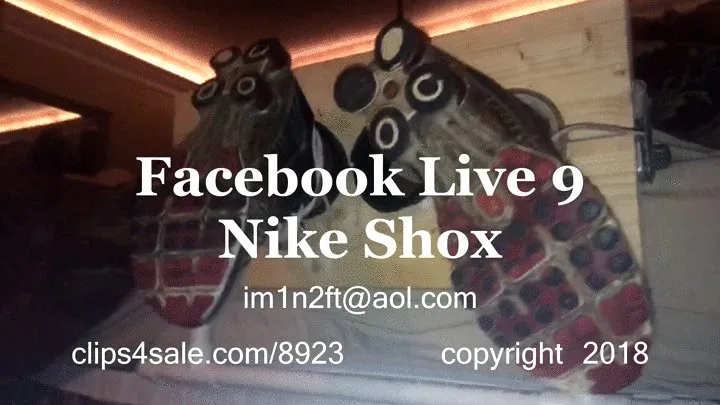 Facebook Live 9 - Nike Shox