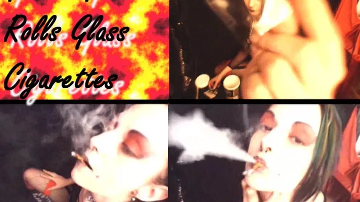 Gothic Goddess Rolls Glass Cigarettes