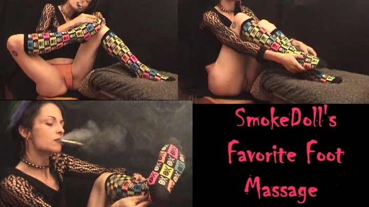 SmokeDoll's Favorite Foot Massage Techniques