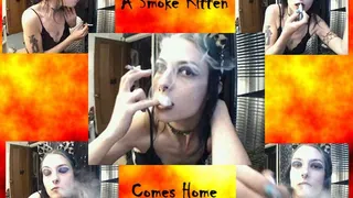 A Smoke Kitten Comes Home