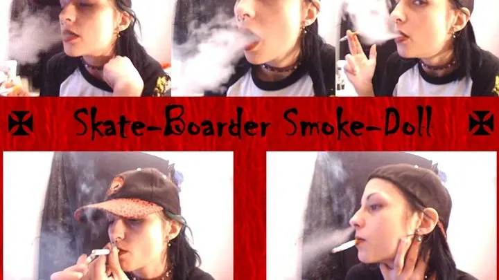 Skate-Boarder Smoke-Doll